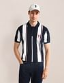 U.S. Polo Assn. Vertical Striped Slim Fit Polo Shirt