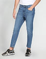 Flying Machine High Rise Stone Wash Jeans