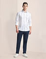 U.S. Polo Assn. Vertical Stripe Twill Shirt