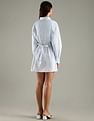 Tommy Hilfiger Cotton Spread Collar Shirt Dress
