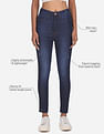 Flying Machine Women High Rise Twiggy Super Skinny Fit Jeans