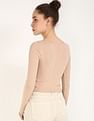 Calvin Klein Jeans Regular-Fit Polyester Scoop Neck Crop Top