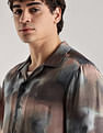 Calvin Klein Jeans Abstract Regular Fit Poplin Woven Shirt