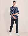 U.S. Polo Assn. Vertical Stripe Cotton Shirt