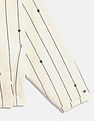Tommy Hilfiger Kids Girls Striped Relaxed-Fit Cotton Sweatshirt