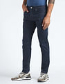 Flying Machine Slash Slim Tapered Fit Rinsed Jeans