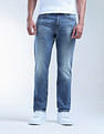 Flying Machine Freddie Slim Straight Fit Authentic Signature Jeans