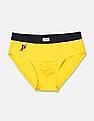 USPA Innerwear Boys Solid Cotton Spandex IKBA Briefs - Pack Of 3