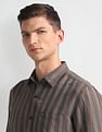 Arrow Sports Linen Blend Slim Fit Shirt