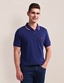 U.S. Polo Assn. Pure Cotton Solid Polo Shirt