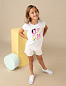 U.S. Polo Assn. Kids Girls Flip Sequins Regular Fit  T-Shirt