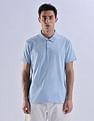Calvin Klein Jeans Regular-Fit Solid Cotton Polo Shirt