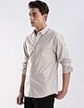Calvin Klein Jeans Solid Slim Fit Poplin Woven Shirt
