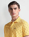 Arrow Sports Geometric Print Regular Polo Shirt