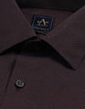 Arrow Manhattan Slim Fit Self-design Shirt