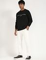 Tommy Hilfiger Embroidered Logo Regular-Fit Cotton Sweatshirt