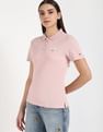 Tommy Hilfiger Solid Slim-Fit Cotton Polo T-Shirt