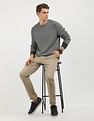 Tommy Hilfiger Mouline Fisherman Crew Neck Sweater