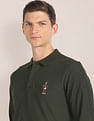 U.S. Polo Assn. Long Sleeve Solid Polo Shirt