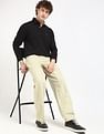 Tommy Hilfiger Regular-Fit Solid Mid Rise Trouser