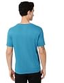 AD by Arvind Crew Neck Solid Cotton T-Shirt
