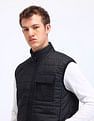 Flying Machine Regular Fit Solid Padded Jacket