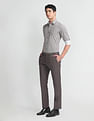 Arrow Geometric Pattern Manhattan Slim Shirt