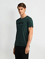 Arrow Newyork Typographic Printed Round Neck T-Shirt