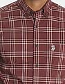 U.S. Polo Assn. Button Down Collar Check Casual Shirt