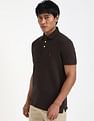Tommy Hilfiger Solid Slim-Fit Cotton Polo Shirt