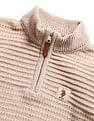 U.S. Polo Assn. Kids Boys Patterned Knit Sweater