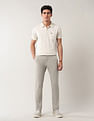 Arrow Sport Solid Twill Autoflex Trousers