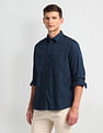 Arrow Sport All-Over Print Twill Shirt