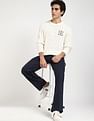 Tommy Hilfiger Aop Relaxed-Fit Cotton Sweater