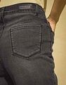 Flying Machine Women High Waist Flared Panneled Jeans