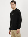 Calvin Klein Transitional Cotton Monologo Sweater