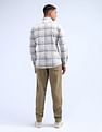 Flying Machine Relaxed Tapered Fit Solid Trousers