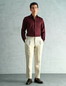 Arrow Newyork Slim Fit Smart Satin Shirt