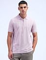 Flying Machine Vertical Striped Regular Polo Shirt