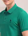 U.S. Polo Assn. Solid Pattern Cotton Polo Shirt