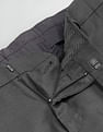 Arrow Solid Twill Slim Fit Trousers