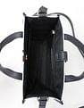 Tommy Hilfiger Solid Blue Nylon Handbag