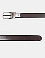 U.S. Polo Assn. Brown Textured Reversible Belt