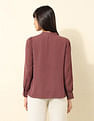 U.S. Polo Assn. Women Lace Detailed Top