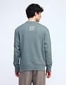 Flying Machine Relaxed Fit Printed Sweatshirt