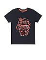 U.S. Polo Assn. Kids Boys Crew Neck Brand Print T-Shirt