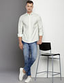 Calvin Klein Solid Poplin Shirt