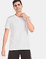 Calvin Klein Men White Solid Henley T-Shirt