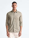 Flying Machine Barrel Cuff Overdyed Shirt