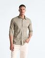 Flying Machine Barrel Cuff Overdyed Shirt